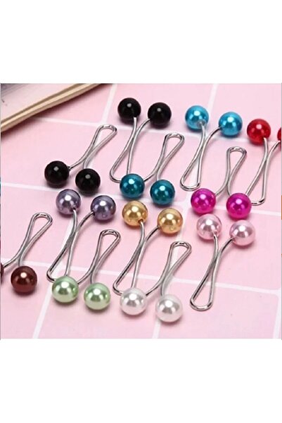 Melodi Scarf Clip pentru hijab, turban, șal, eșarfă, model picătură, 12 bucăț...