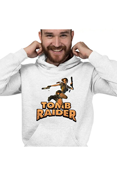 OEM Men's Hoodie Tomb Raider Legend Lara Croft Jungle
