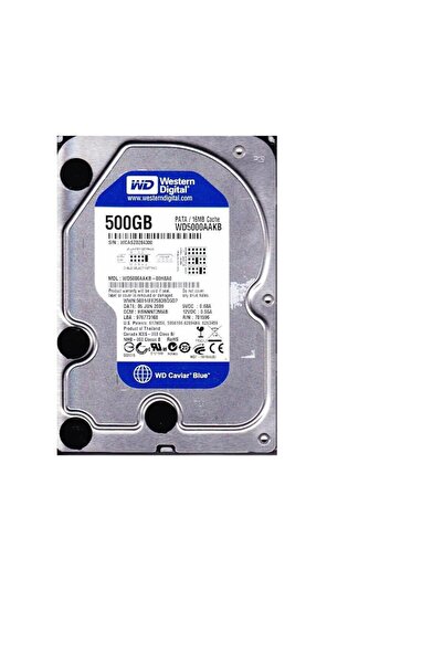 WESTERN DIGITAL Wd 500GB 3.5" Ide 500GB 7200RPM 16MB WD5000AAKB (Eski Tip IDE...