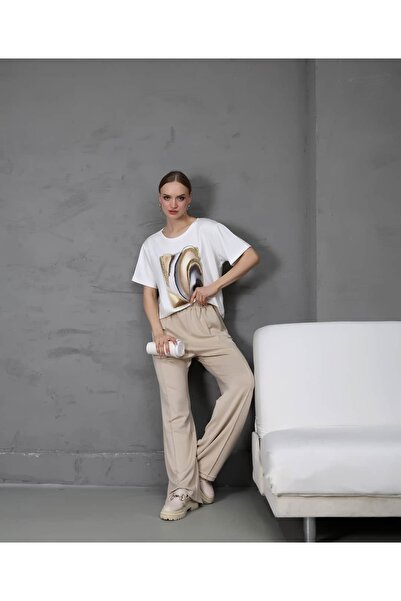 REDMİNA fashion مجموعة دالجا مطبوع الثنائية