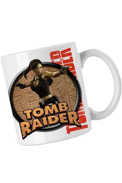 OEM Tomb Raider Mug Archaeologist Egypt Lara Croft Soldier