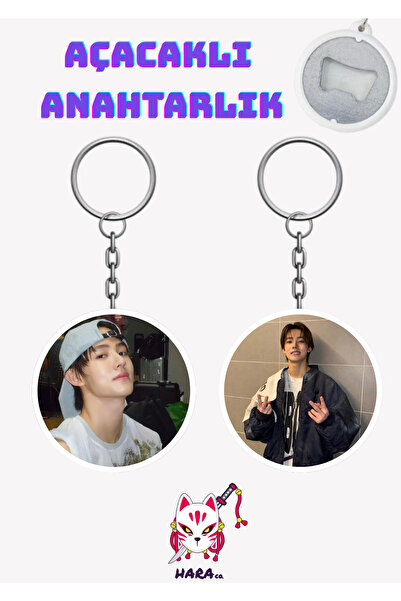 Hara Company Cortis Seonghyeon Keychain Opener Set (2-Piece)