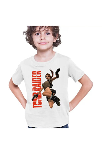 OEM Tricou Copii Baieti Tomb Raider Misiune Imposibila Lara Croft