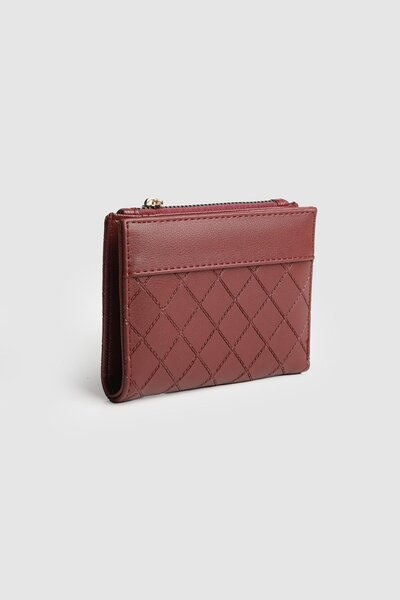 Store Brase Model Shiny Useful Women's Leather Wallet