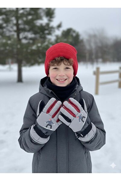 MİNİKO KİDS Ki̇tti̇ 422-0013 Children 9-14 Snow Ski Gloves