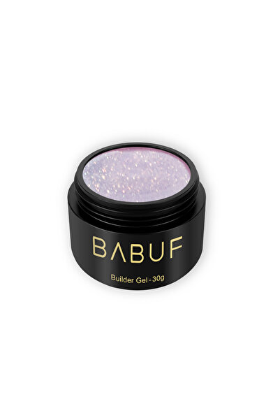BABUF Gel de Construcție Autonivelant Lilac Glow BGG4 – Efect glow discret, c...