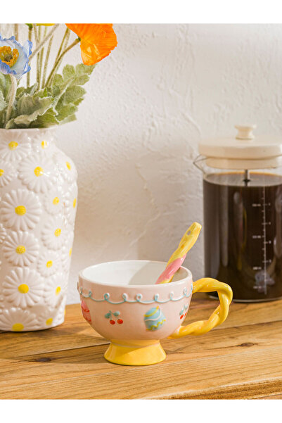 LC Waikiki Rmz Gi̇yi̇m Farkiyla Ba Printed Orselen Mug 320 ml