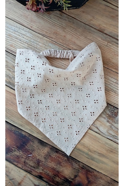 Mufincollection Brode Fisto Elastic Bandana |   Natural Cotton Hair Band