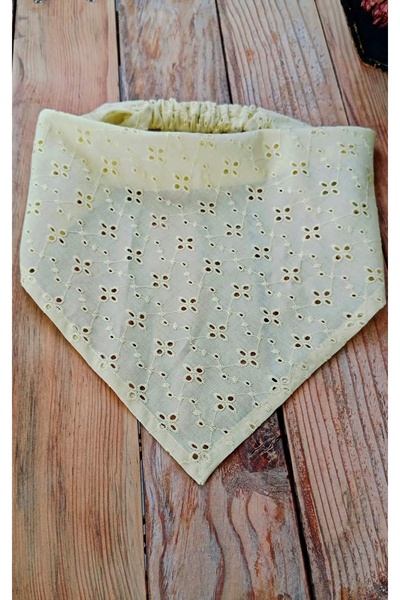 Mufincollection Brode Fisto Elastic Bandana |   Natural Cotton Hair Band