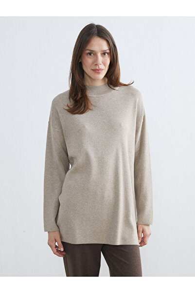 LC Waikiki Pulover de tricotat pentru femei Özmarka New Season guler ridicat