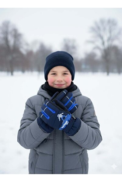 MİNİKO KİDS Ki̇tti̇ 422-0013 Children 9-14 Snow Ski Gloves
