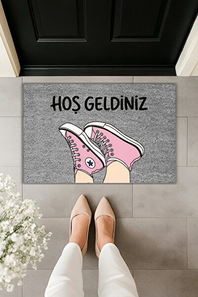Dormot Modern Digital Printing - Welcome to Shoes - Doormat