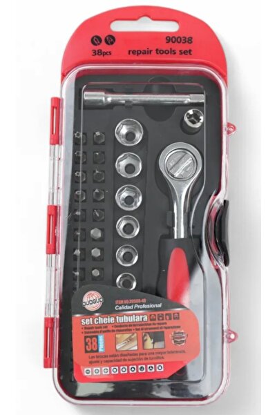 Dogo Iron Tubular Wrench Set 38 Pieces