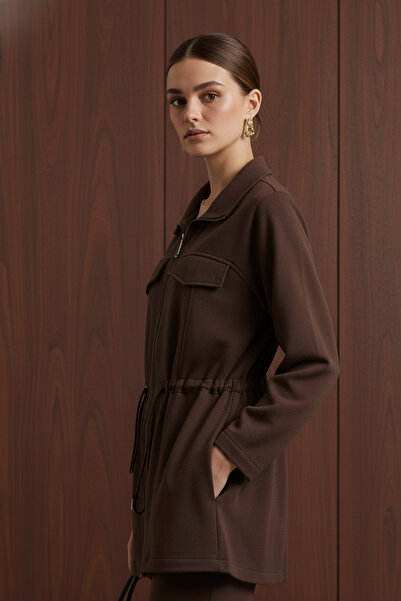 Modamorfo Set modal cu șireturi cu fermoar pentru femei-14433TKS