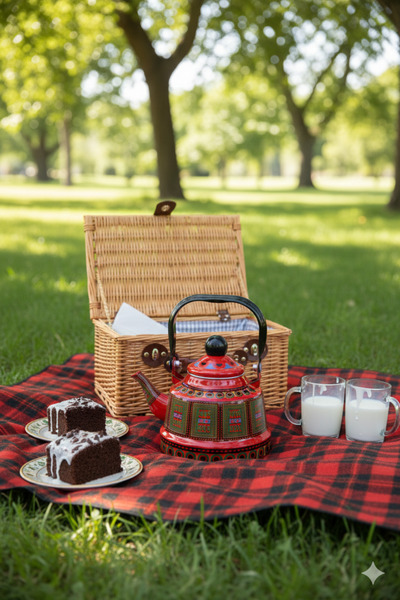 Generic Traditional coffee pot decorated with an authentic dallah design
