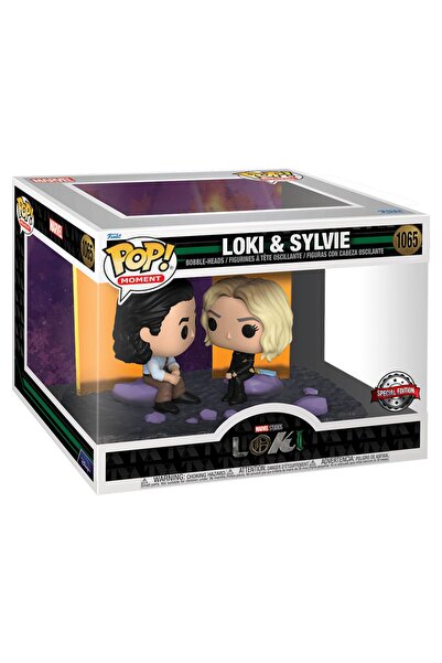 MASKOETİCARET Funko Pop Moment: Marvel Loki - Loki & Sylvie Special Edition N...