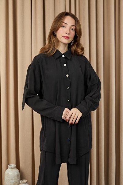 Modamorfo Set cămașă cu umeri dezvăluți pentru femei-14413TKS