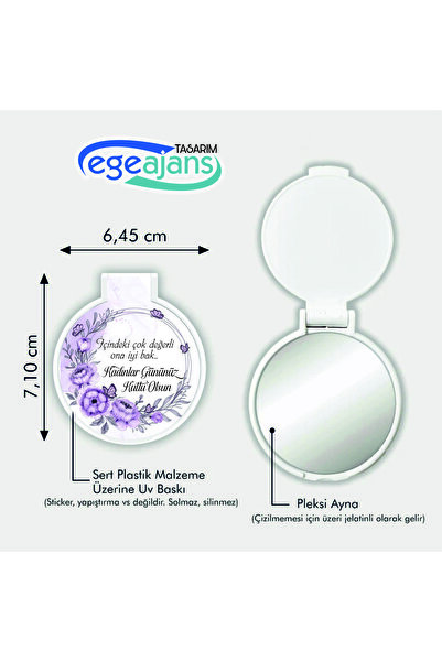 10 pieces -PLEXIGLAS POCKET MIRROR ENGAGEMENT,WEDDING,PROMISE,HENNA,CIRCUMCISION GIFT,women 'S day,mother 'S day
