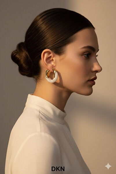 Stildkn Reçine halka küpe