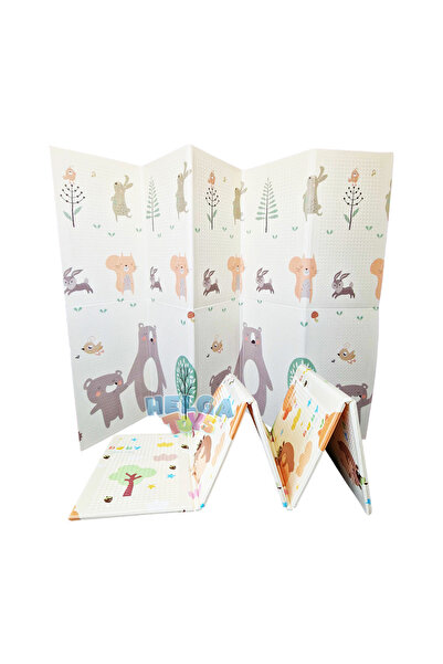 Helga Toys Foldable Play Mat with Two Sides - Bears