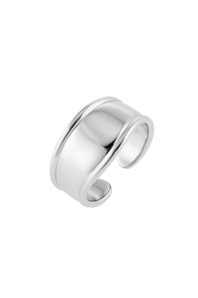 Finery by Nerrs Asymmetrical Cut Ring (Free Size)