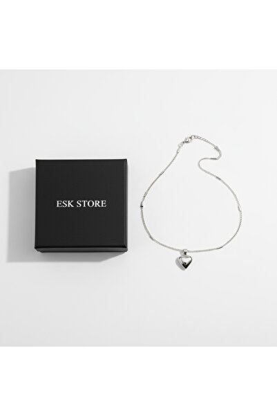 NO BRAND Minimal Kalp Figürlü Kolye