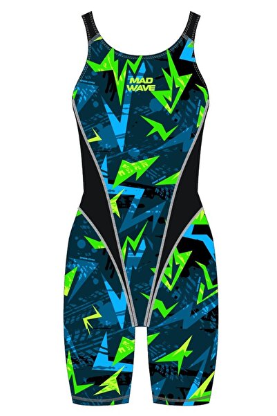 Mad Wave Girl's Swimsuit Kneeskin Junior Pbt J7