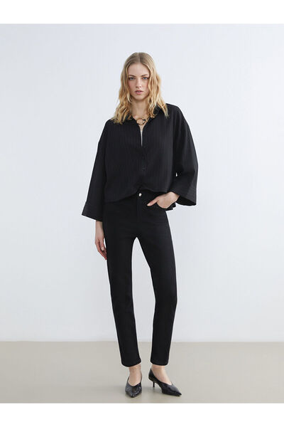 LC Waikiki Γυναικείο τζιν παντελόνι Özmarka New Season Slim Mom