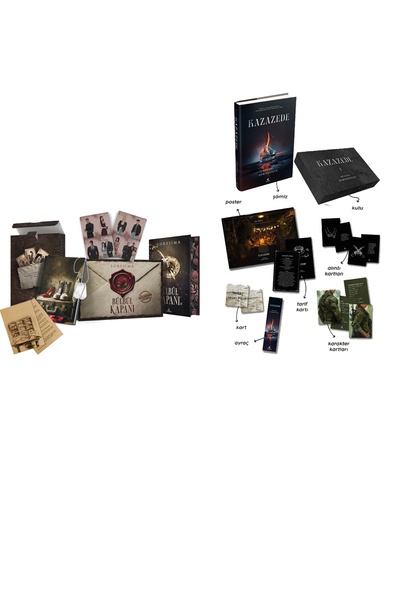 Ephesus Yayınları Bülbül Kapanı 4 Tek Kitaplık Hediyeli Kutu ve Kazazede 1 Ku...