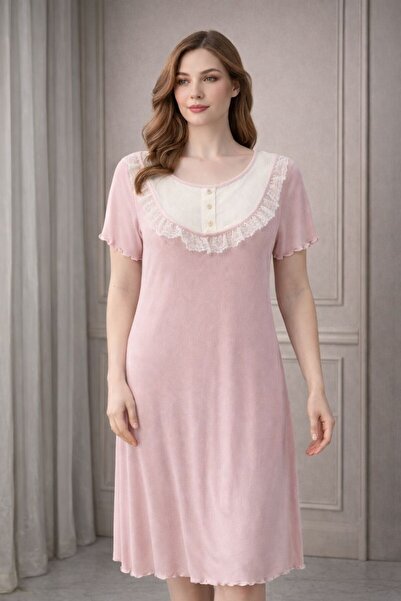 LIFINT An elegant nightgown for the perfect blend of comfort, beauty, and a t...