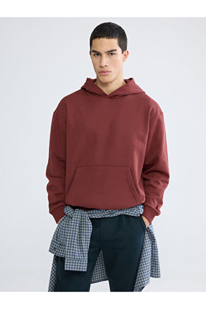 LC Waikiki Özmarka New Season Kangaroo Pocket Men's Thick Hoodie