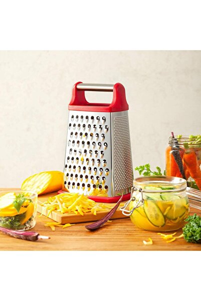 Milena Life مبشرة مطبخ كبيرة متعددة الأغراض من الفولاذ المقاوم للصدأ بأربعة أ...