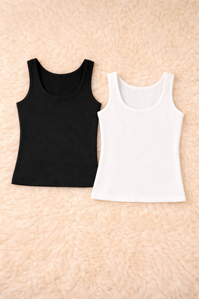 ROZELT Γυναικείο Αθλητικό Τοπ με Χοντρό Λουράκι από Βαμβάκι και Λύκρα, Μαύρο ...