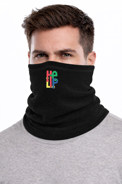 Omotasarım قبعة هيلب يونيسكس بولار بياقة للرقبة