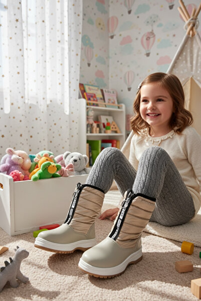 Ensa Kadın Kışlık Su Çekmez Düz Taban Bot