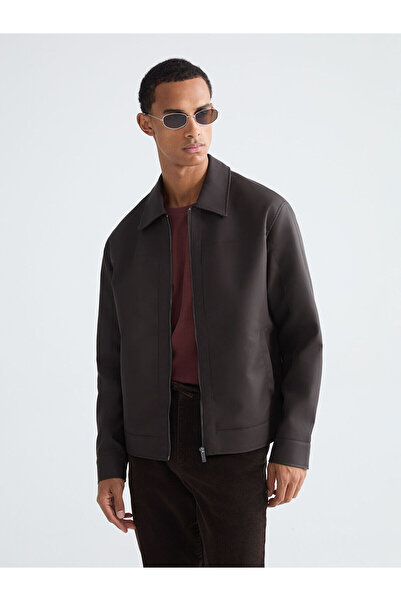 LC Waikiki ΕΚΠΛΗΚΤΙΚΕΣ ΠΡΟΣΦΟΡΕΣ ΑΠΟ ΤΗΝ RMZ GİYİM Καφέ Ανδρικό Δερμάτινο Παλ...