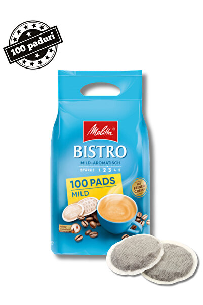 melitta 100 Bistro Mild Coffee Pads – Senseo Compatible