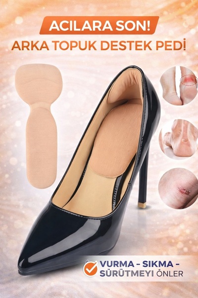 obrigado Topuk Vurma Önleyici Ped | Kendinden Yapışkanlı | Kaymaz | Topuk Ağr...