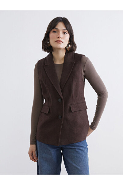 LC Waikiki Kaşe Women's Classic Vest