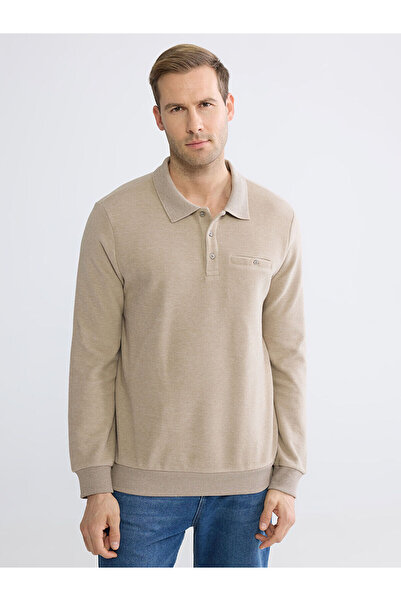 LC Waikiki سترة LCWAIKIKI الكلاسيكية بياقة بولو للرجال