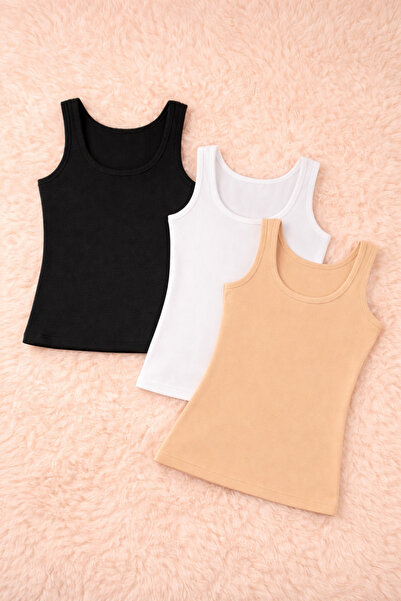 ROZELT Γυναικείο Αθλητικό Τοπ με Χοντρό Λουράκι από Βαμβάκι και Λύκρα, Μαύρο ...