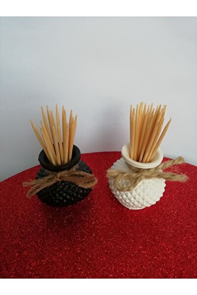 Bernami Pinterest Dekoratif Mini Tombik Vazo Kürdanlık 2 Li Obje Biblo