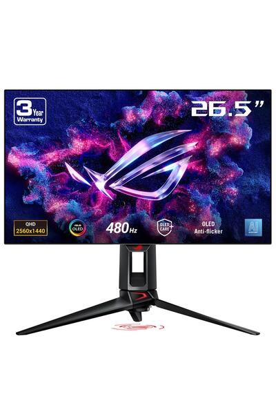 ASUS 26.5'' ROG SWIFT PG27AQDP 480HZ 0.03MS 2K GTG %135 sRGB