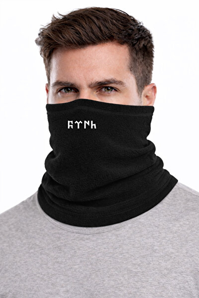 Omotasarım Göktürkçe Türk Unisex Polar Boyunluk-Bere