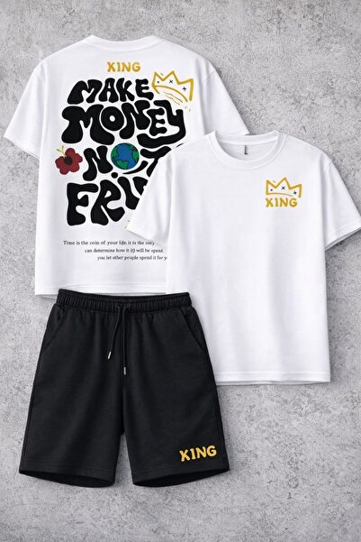 bellanova - Tshirt and Shorts Set, Lace-Up Printed