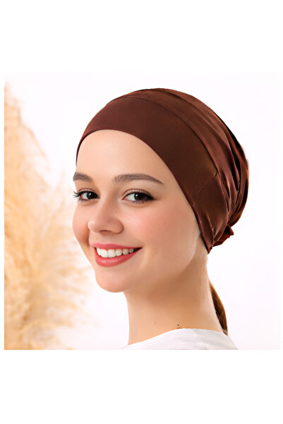 Melodi Scarf Hijab Silicone Non-Slip Bonnet - Stretch Fabric Tie Bonnet - Com...