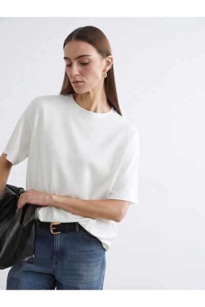 LC Waikiki Peak New Season Crew Neck Oversize Women's T-Shirt