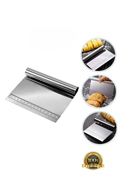 Single Stainless Steel Luxury Dough Cutting Apparatus Cutter Scraper Pastry a...