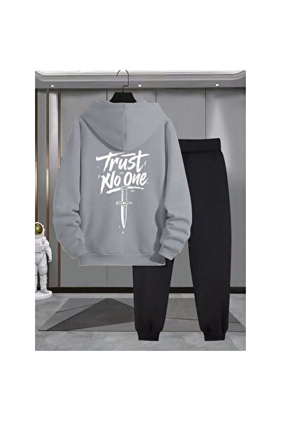 bellanova Full Outfit Set for Men: Hooded Sweatshirt, Stylish Jacket,