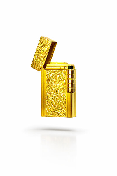 Tisaati Premium Serisi Özel İşlemeli Tasarım Lüks Çakmak-Özel Çakmak Kutusu